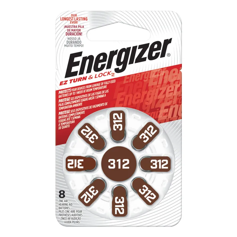 Pila Energizer Az 312 blíster x 8 unidades