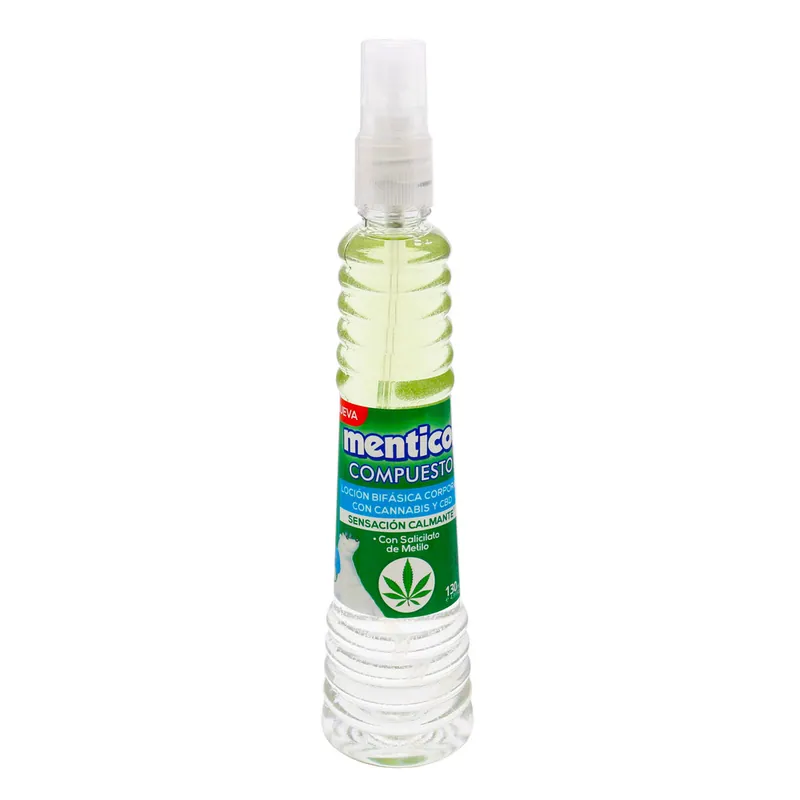 Loc Bifasica Cor Menticol Cannabis 130 mL