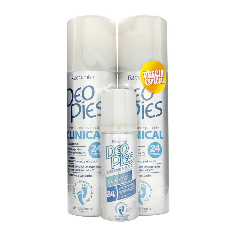 Desodorante Deopies Clinic 260 Ml+deop 50 mL