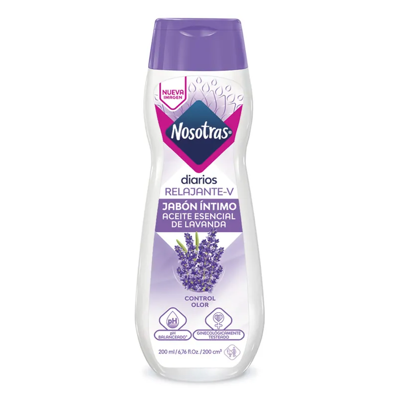 Jabon Intimo Nosotras Lavanda 200 mL