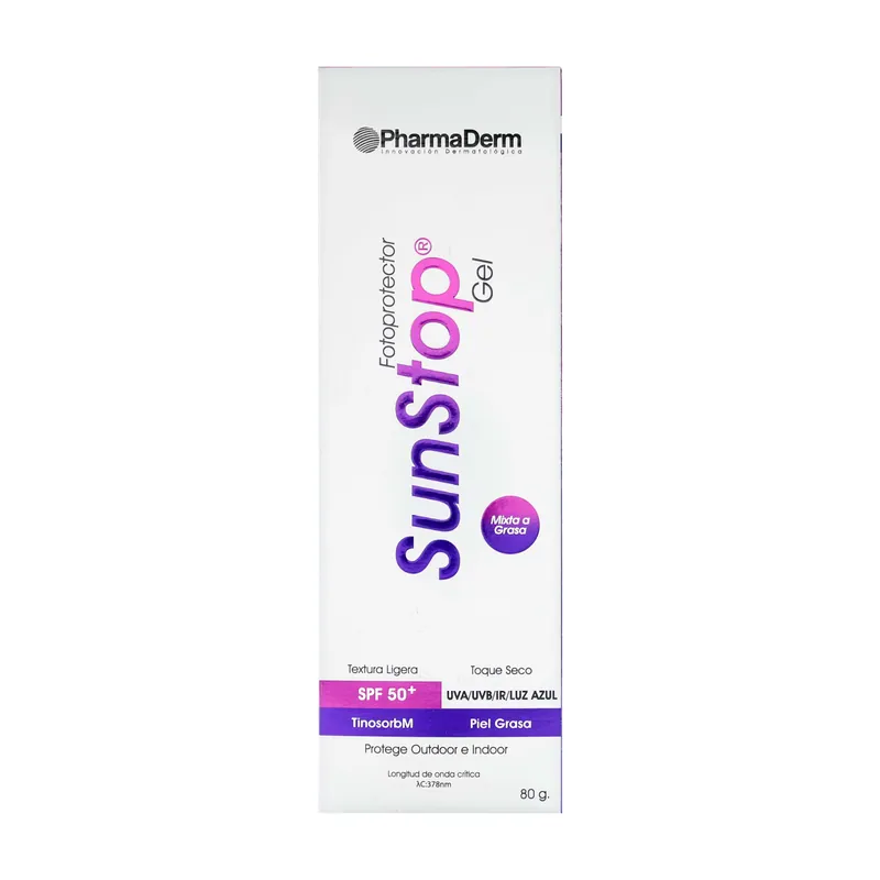 Sunstop Gel Spf50 Tubo Colapsible 80 g