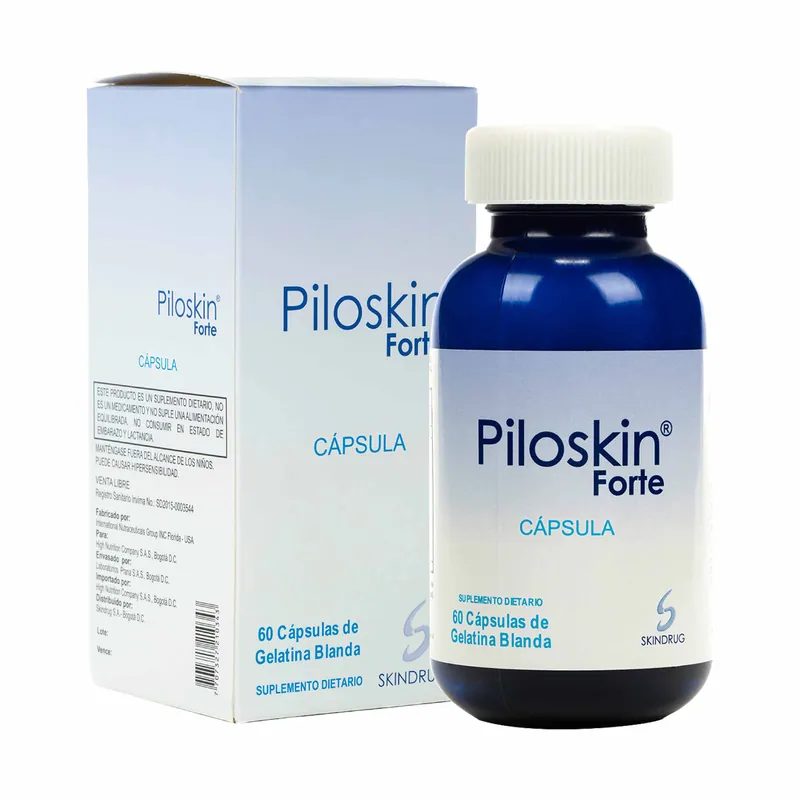 Piloskin Forte 60 cápsulas