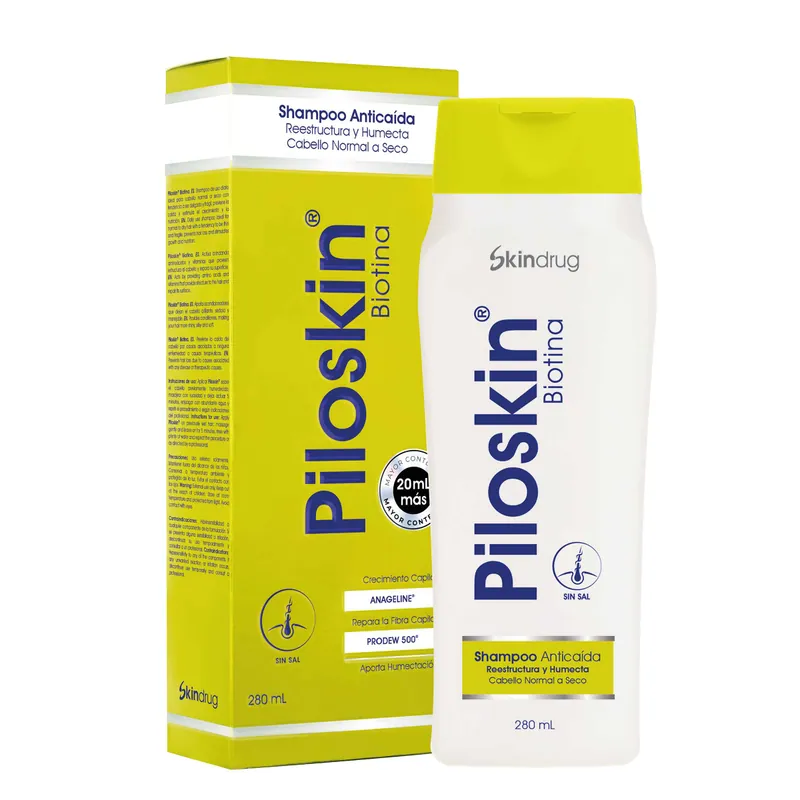 Champú Piloskin Biotina 280 mL