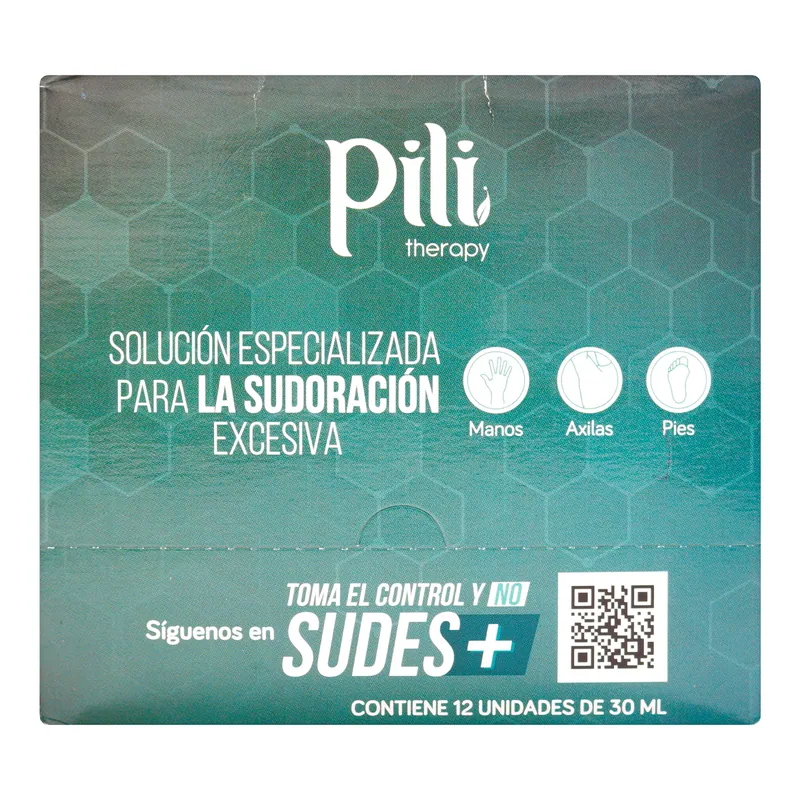 Desodorante Antitrans Pili 30 mL 12 unidades