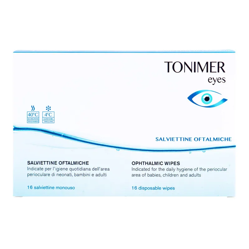 Tonimer Eyes Toall oftálmicas 16 Sachets