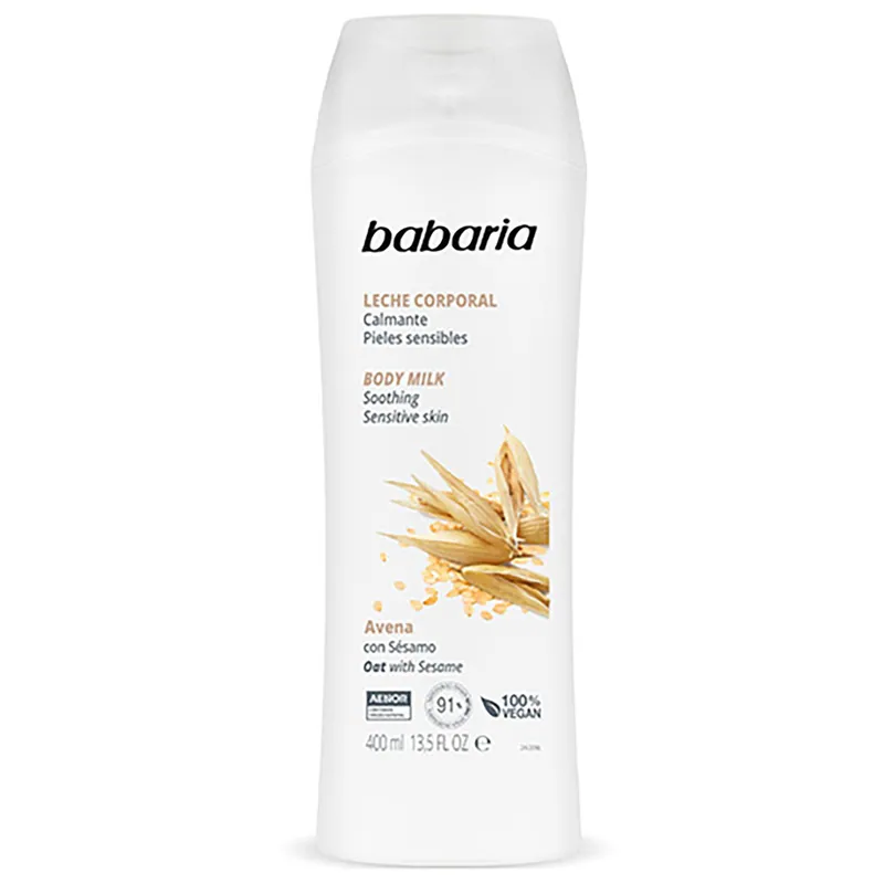 Crema Babaria Body Milk Avena 400 mL