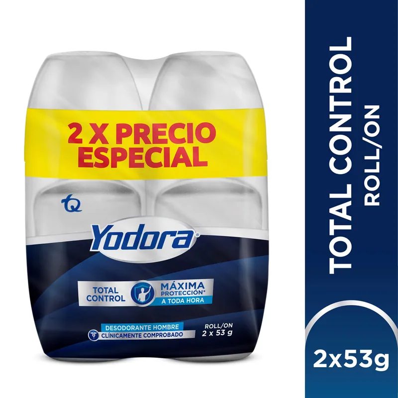 Desodorante Yodora Roll Tot Control 53 g P E H