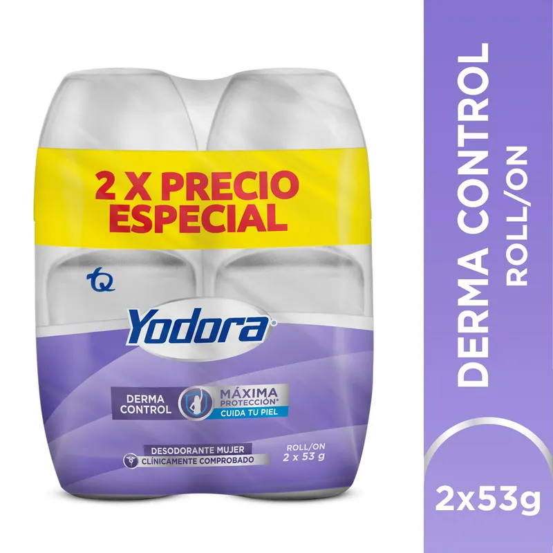 Desodorante Yodora Roll Derm Contro 53 g P E M