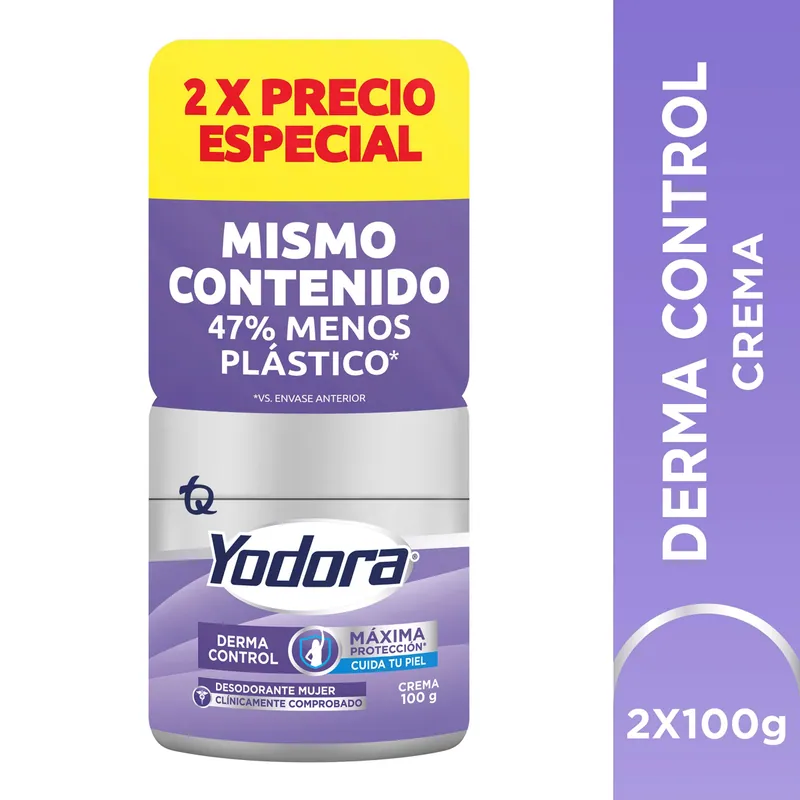 Desodorante Yodora Cre Der Contro 100 g P E M