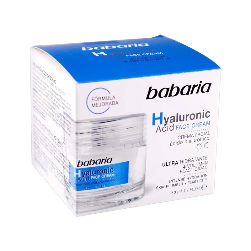 Crema Babaria Facial ácido Hial 50 mL