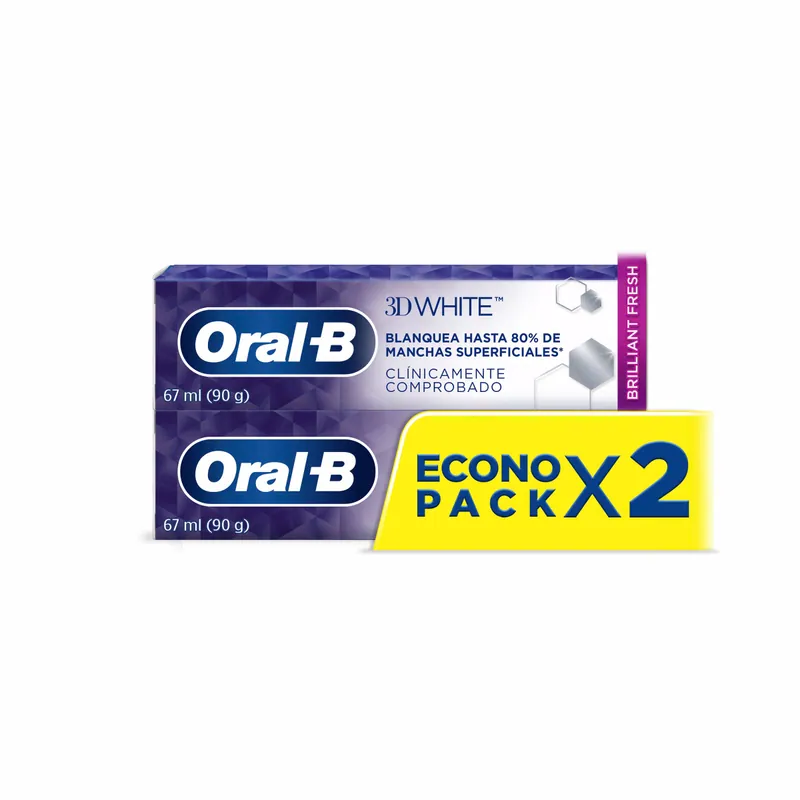 Crema Dental Oral-B 3dw 67 mL