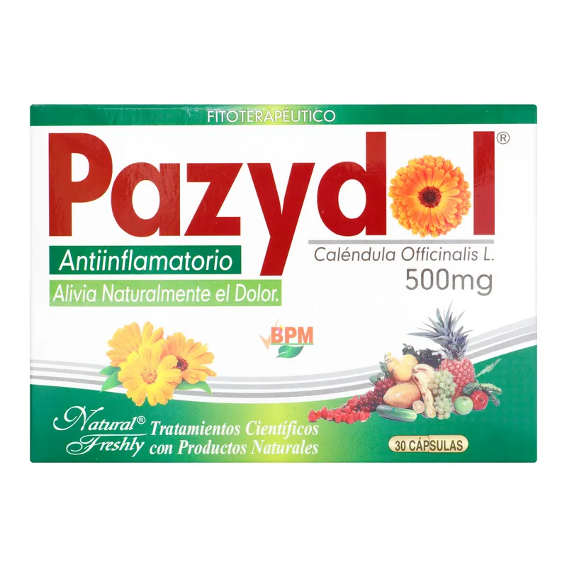 Pazydol Calendula 30 cápsulas