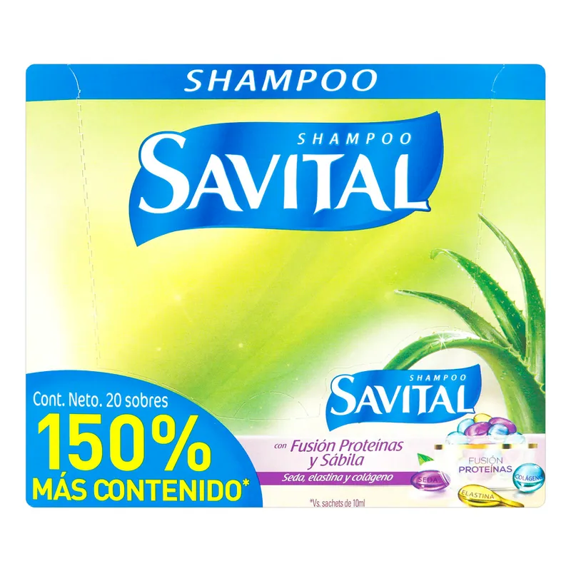 Champú Savital Fusi Protei Doyp 25 mL 20sbs