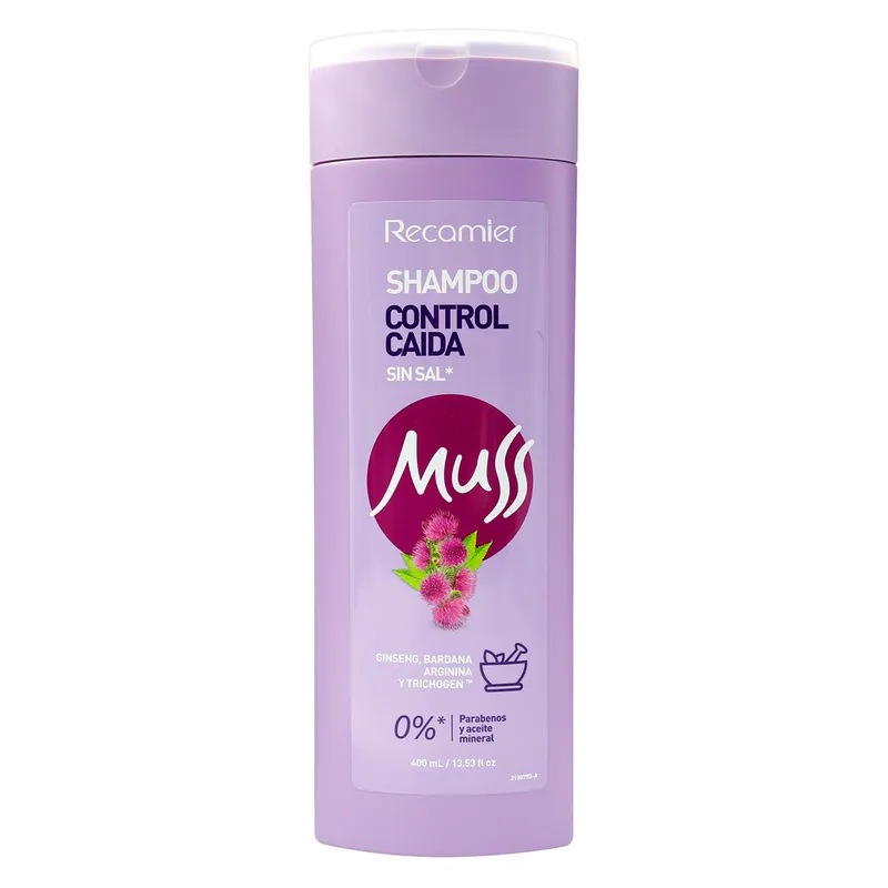 Champú Muss Control Caida 400 mL