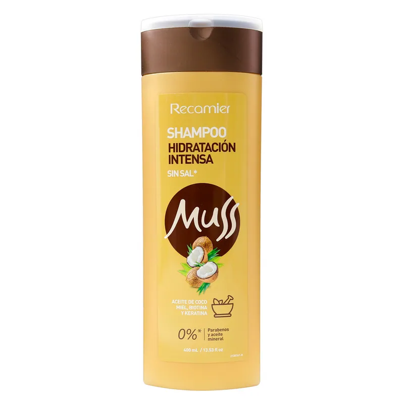 Champú Muss hidratación Intensa x 400 mL