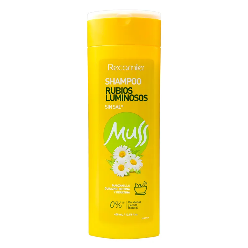 Champú Muss Rubios Luminosos x 400 mL
