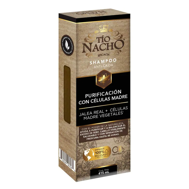Champú Tio Nacho Purifi Cel Mad 415 mL