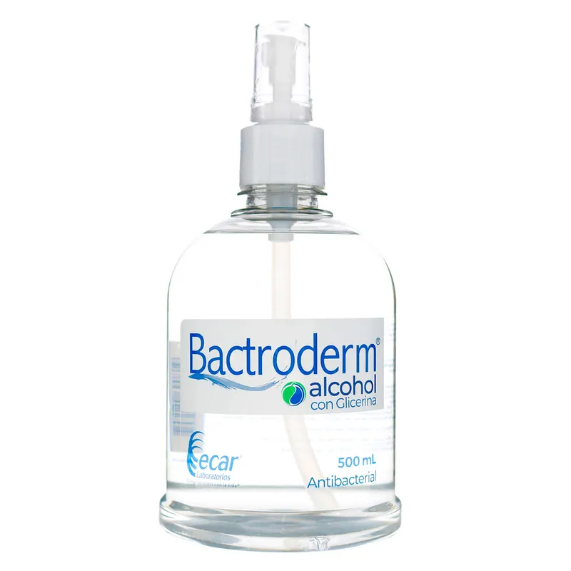 Alcohol Bactroderm Antbact Glic 500 mL