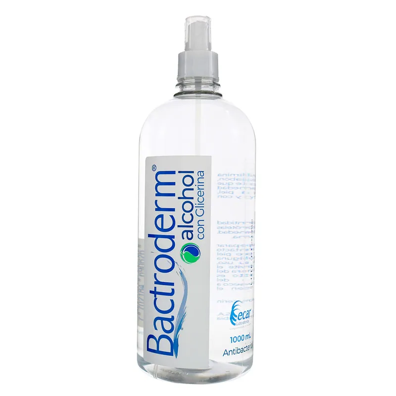 Alcohol Bactroderm Antbact Glic 1000 mL