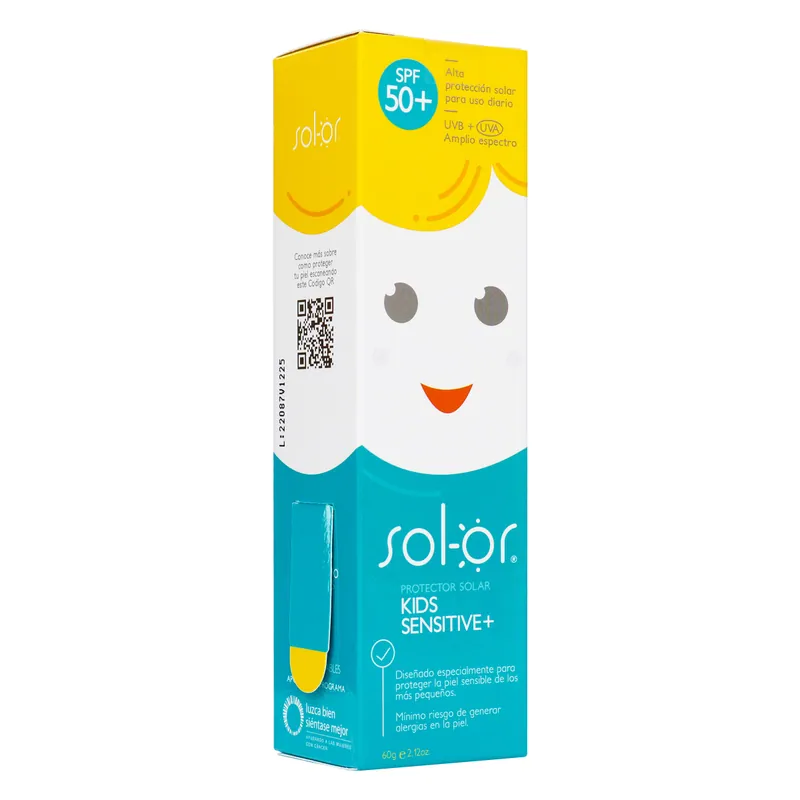 Bloq Sol-Or Kids Tubo 60 Gramos