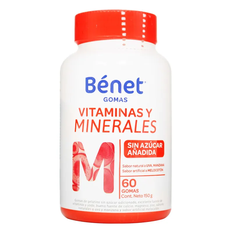 Gomas de Gelat Benet Vitam Miner 150 g