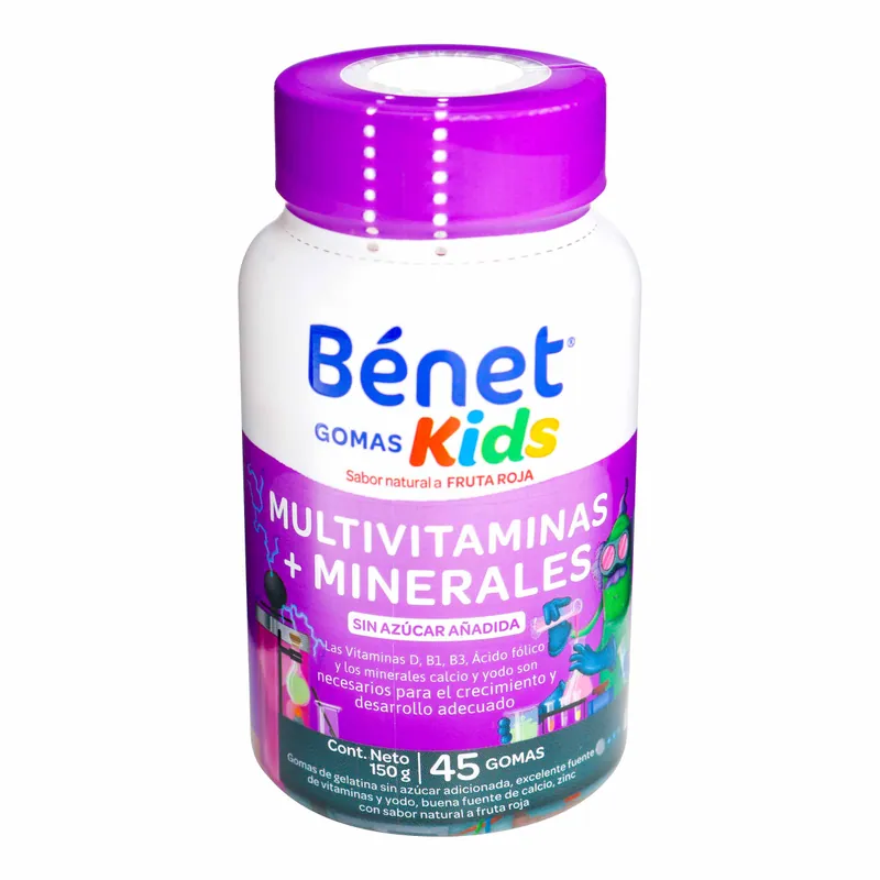Gom de Gelat Benet Kids Vit Miner 150