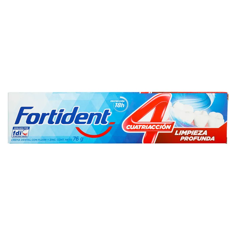 Cre Fortident Limpieza Profunda 76 g