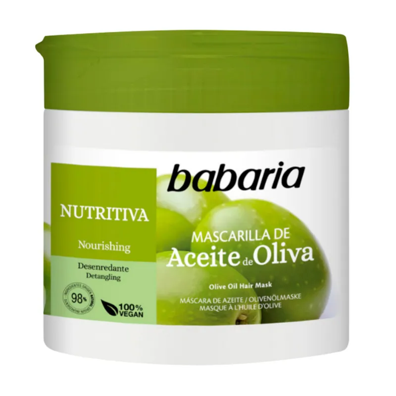 Mascarilla Babaria Aceite de Oliva 400 mL
