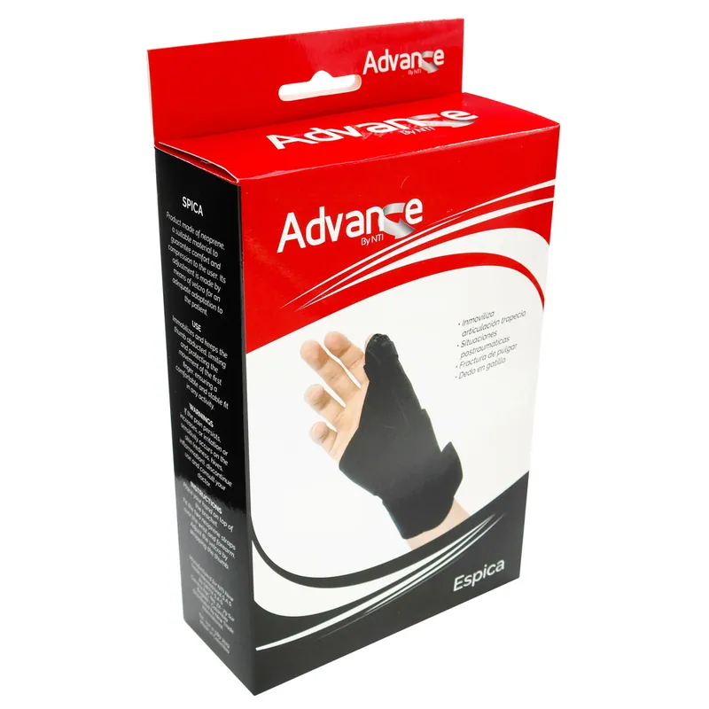 Ortopédico Espica de Pulgar Advance Nti