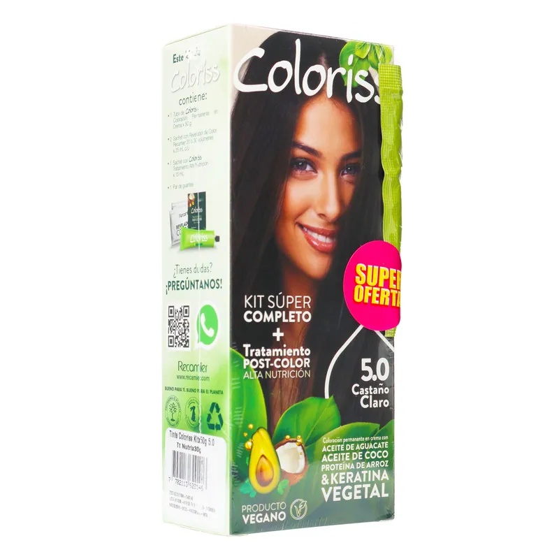 Coloris Kit 50 Cast Clar + Trat 30 g