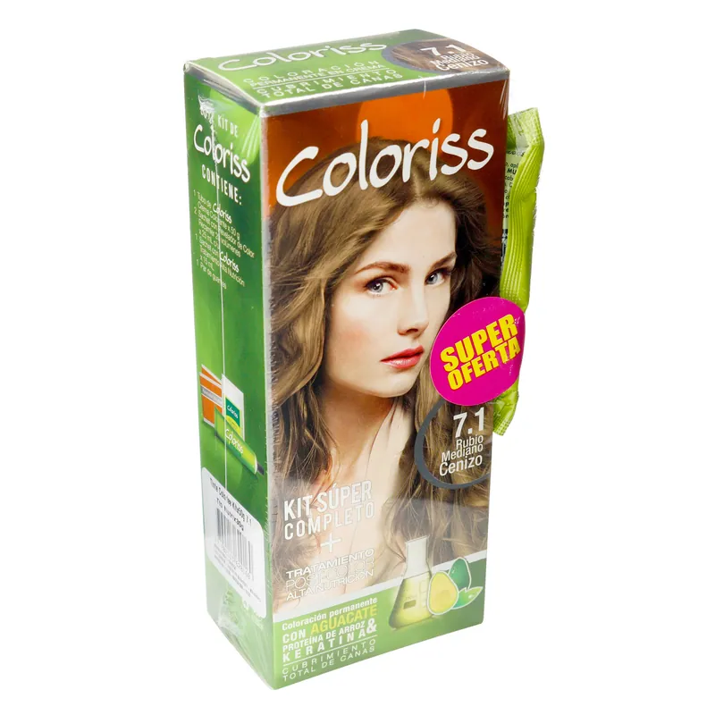 Coloris Kit 71 Rub Med Ceniz + Trat 30 g