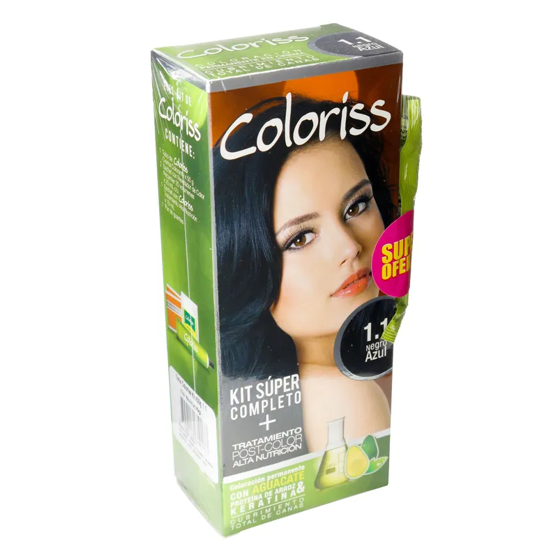 Coloris Kit 11 Negro Azul + Trat 30 g