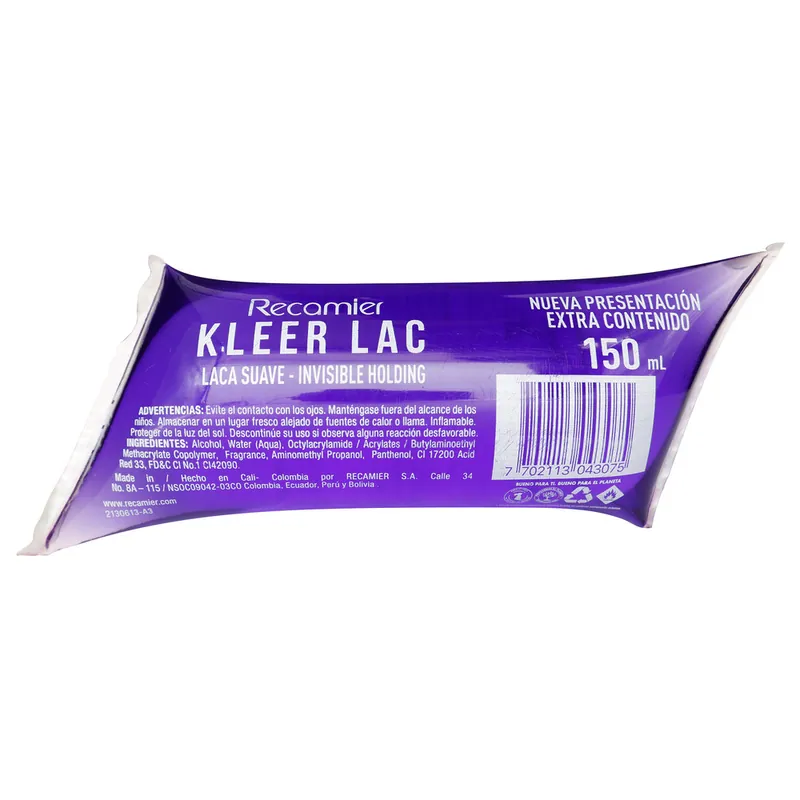 Laca Kleer Suave Sachet 150 mL