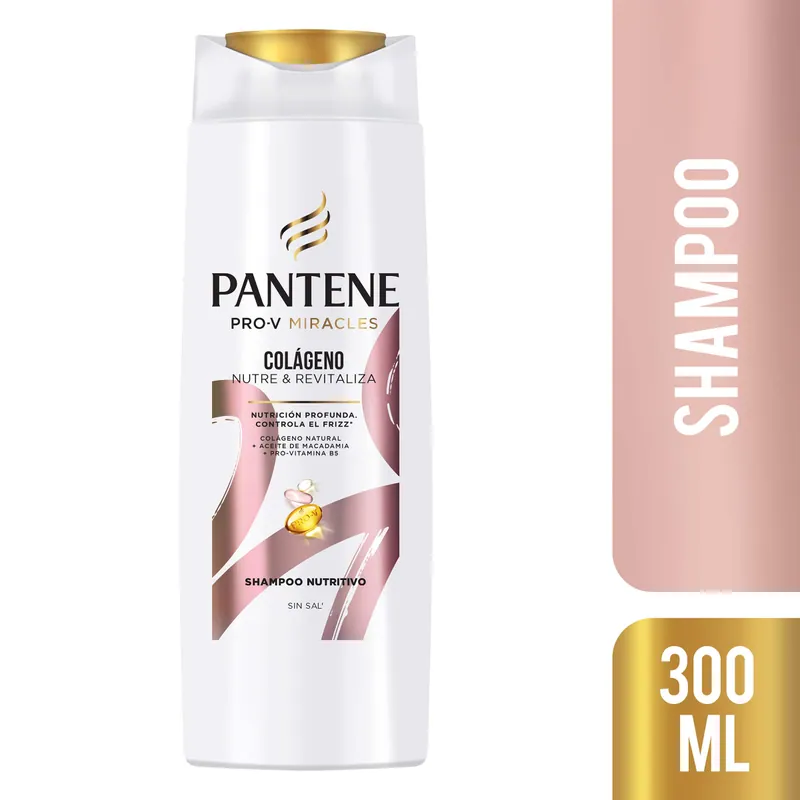Champú Pantene colágeno 300 mL
