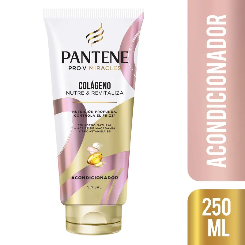 Acondicionador Pantene colágeno 250 mL