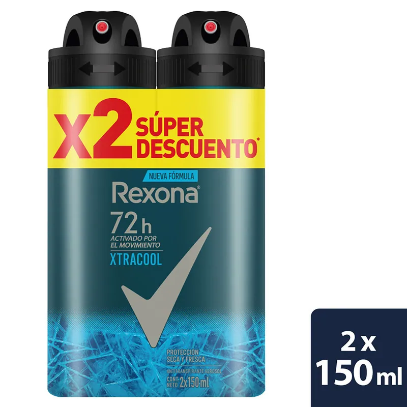 Desodorante Rexona Spray Xtra Cool 150 mL S Des
