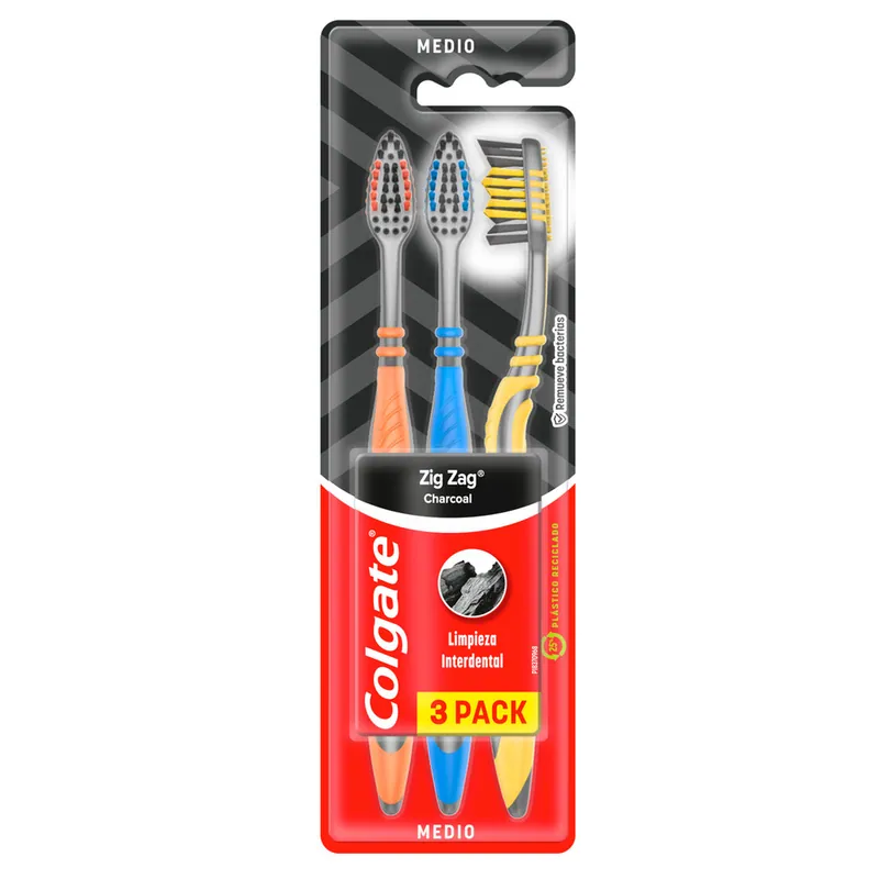 Cep Dental Colgate Zig Zag Charcoal