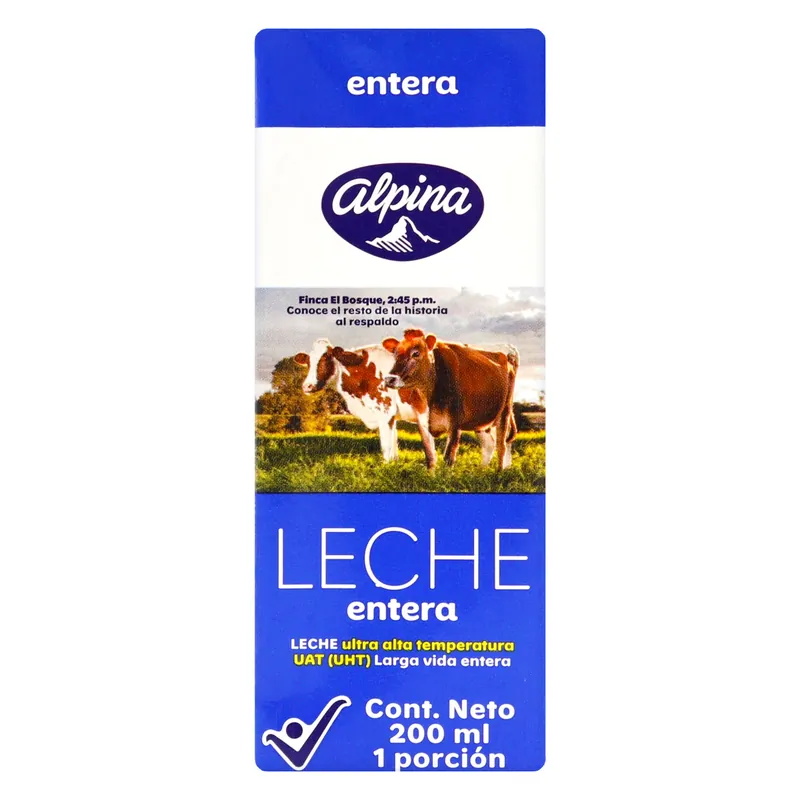 Leche Alpina Entera 200 mL