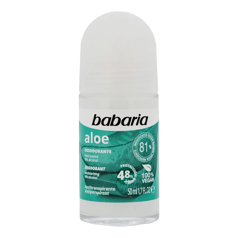 Desodorante Babaria Roll-On Aloe 50 mL