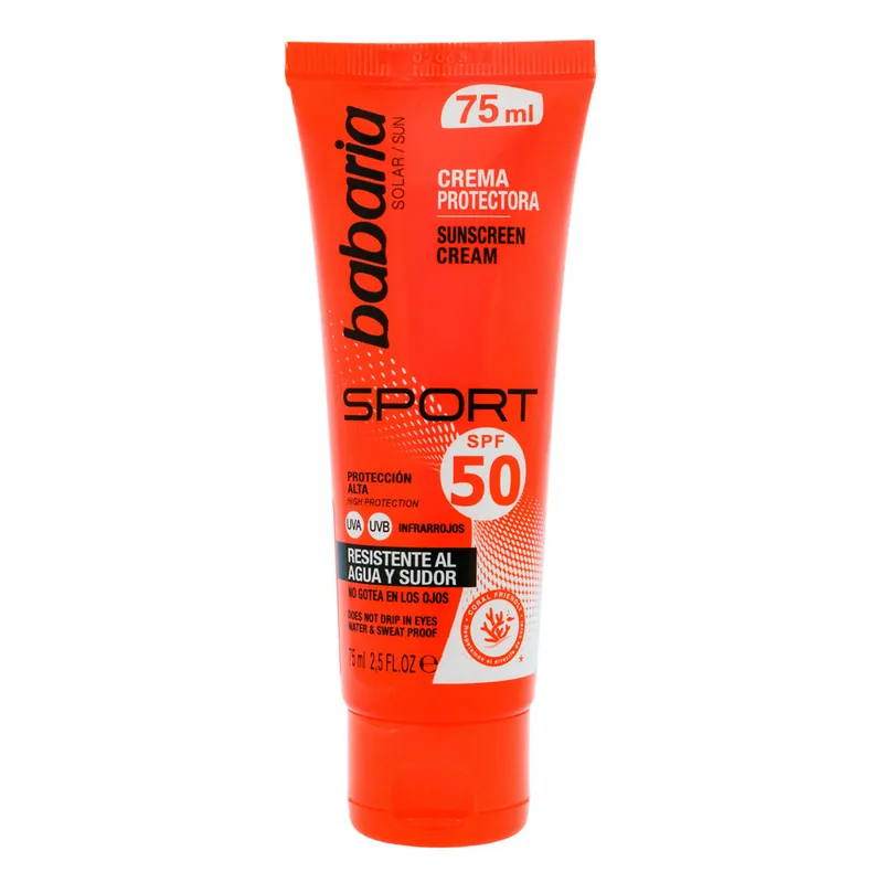 Cre Protectora Babaria Sport Spf50 75 mL