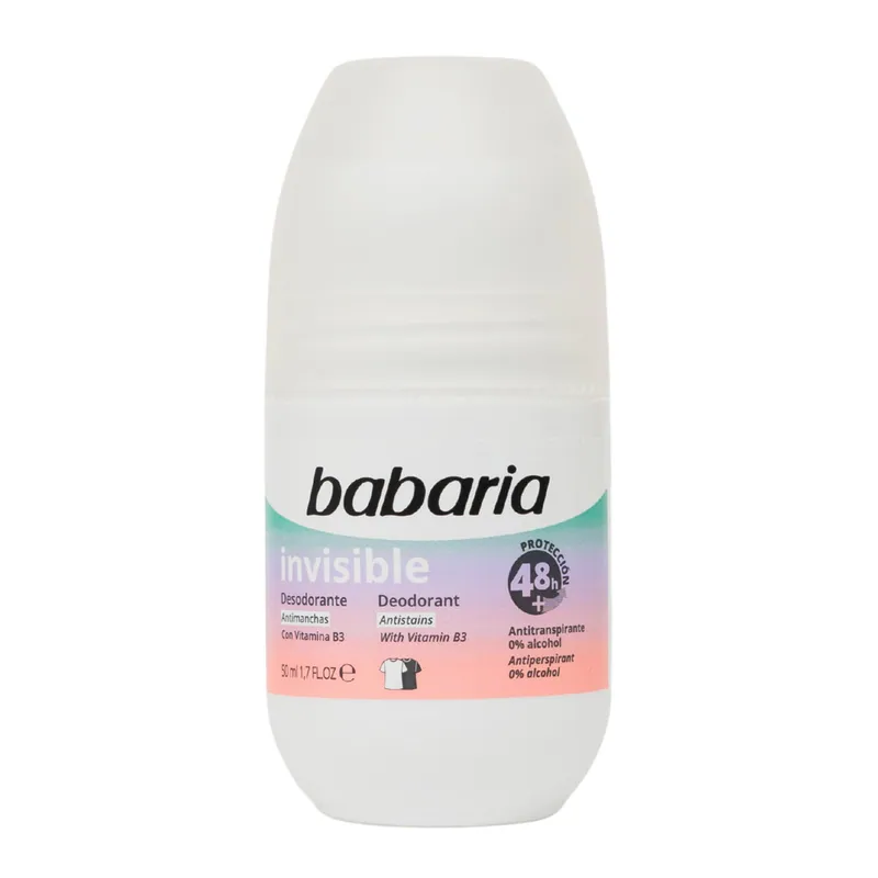 Desodorante Babaria Roll-On Invisible 50 mL