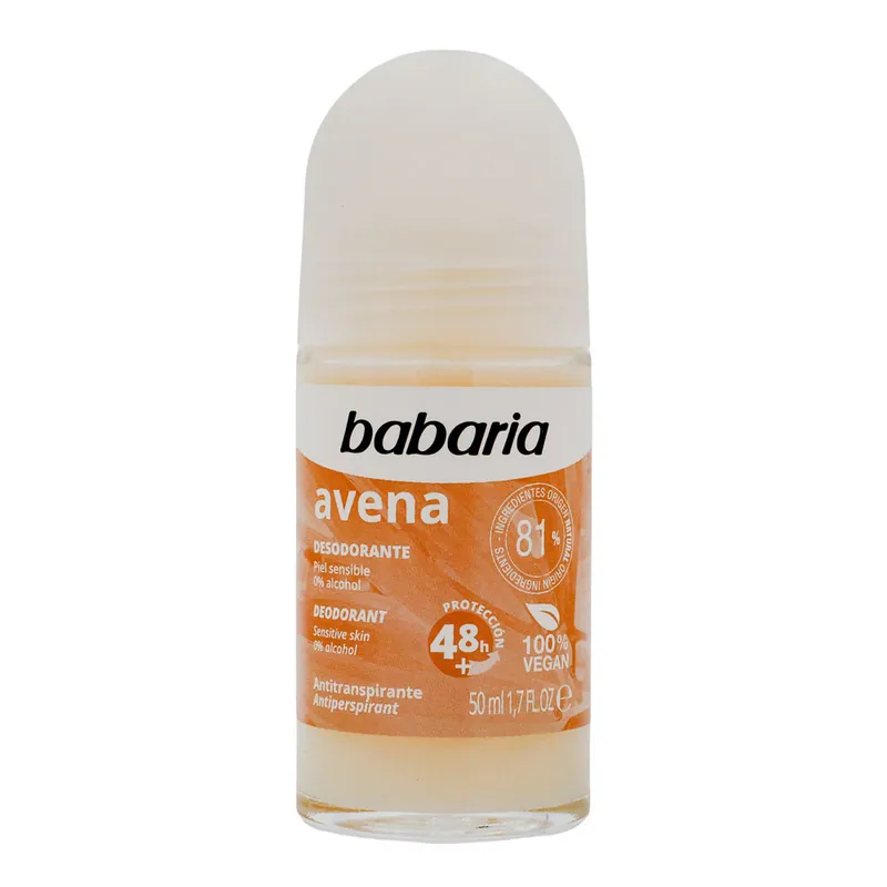 Desodorante Babaria Roll-On Avena 50 mL