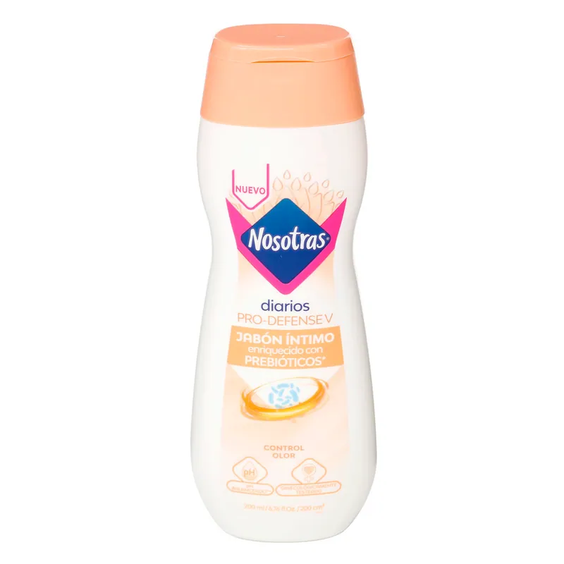 Jabón Intimo Nosotras Pro-Defense V 200 mL