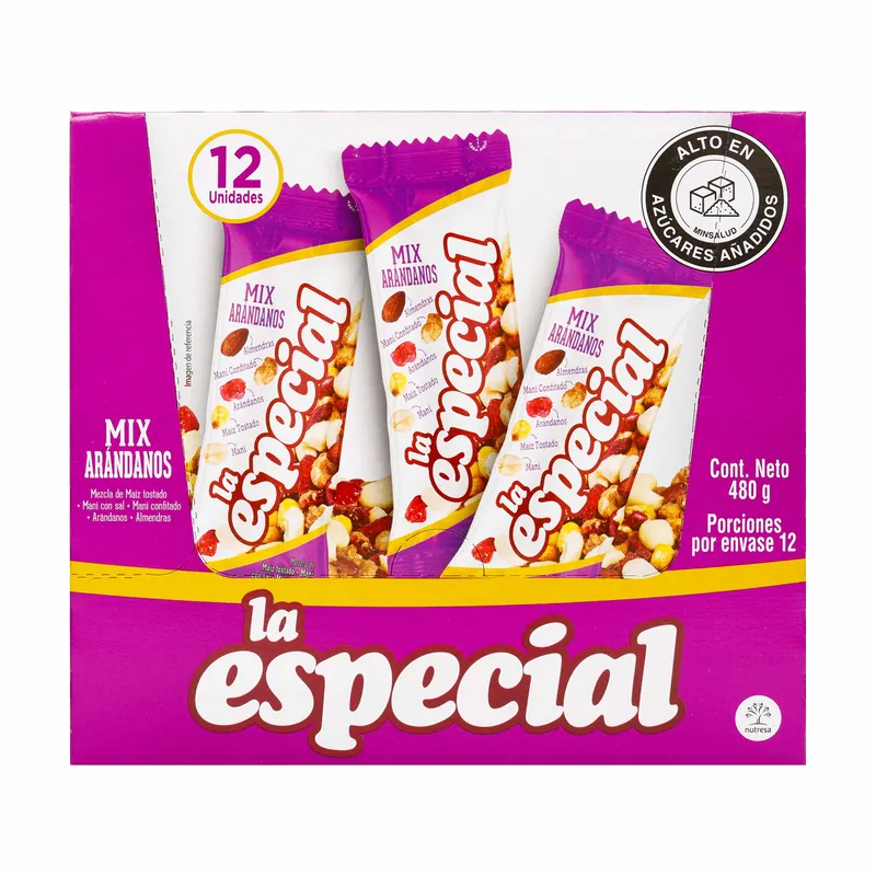 Pasab Especial Arandalo 40 g Caja 12und