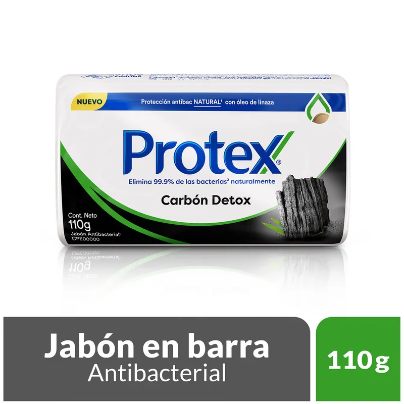 Jabón Protex Carbon Detox Antib Bar 110grs