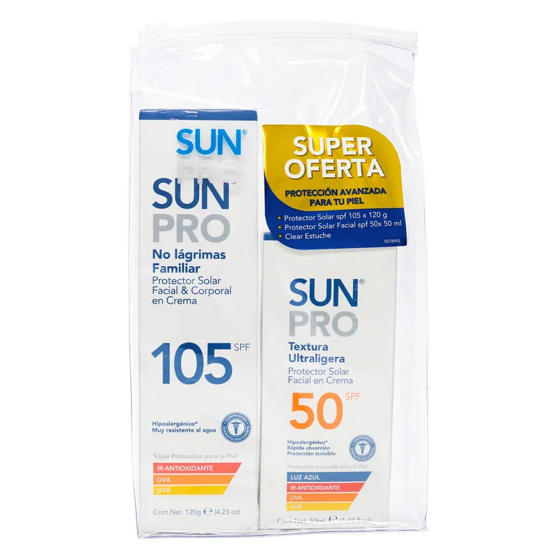 Prot S Sun Pro Spf105 120 g + P Fac 50 mL