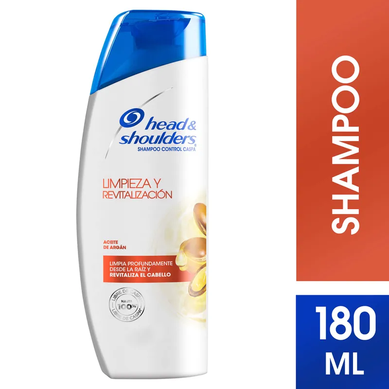 Champú Head-Shoul Limp revitalización 180 mL