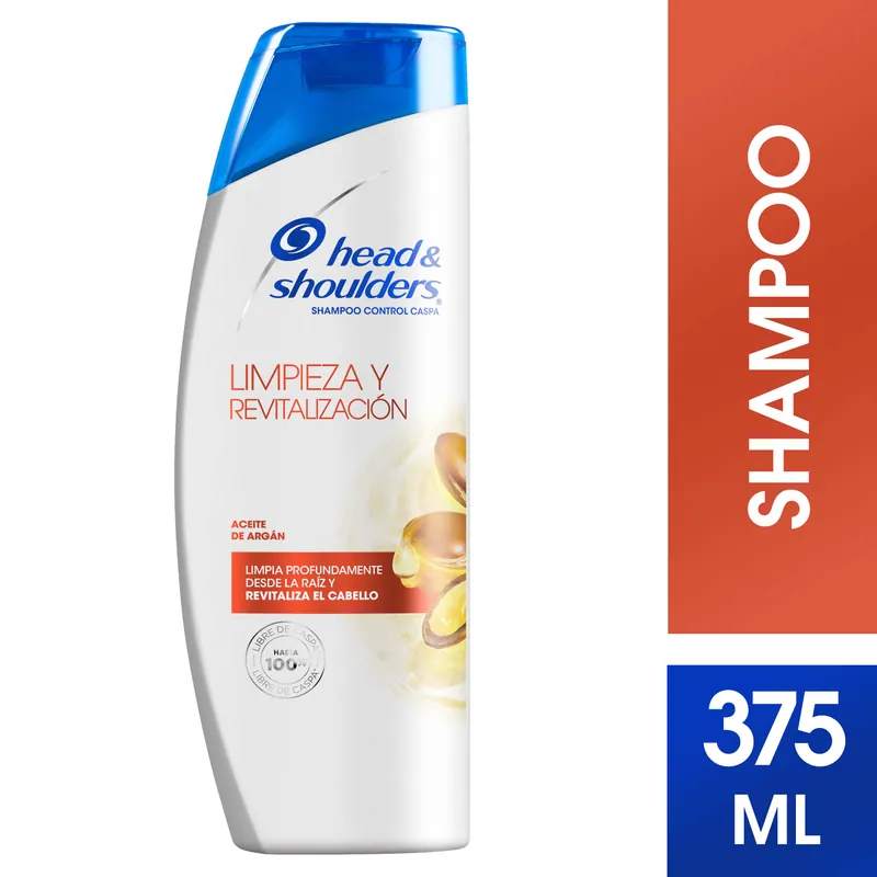 Champú Head-Shoul Limp revitalización 375 mL