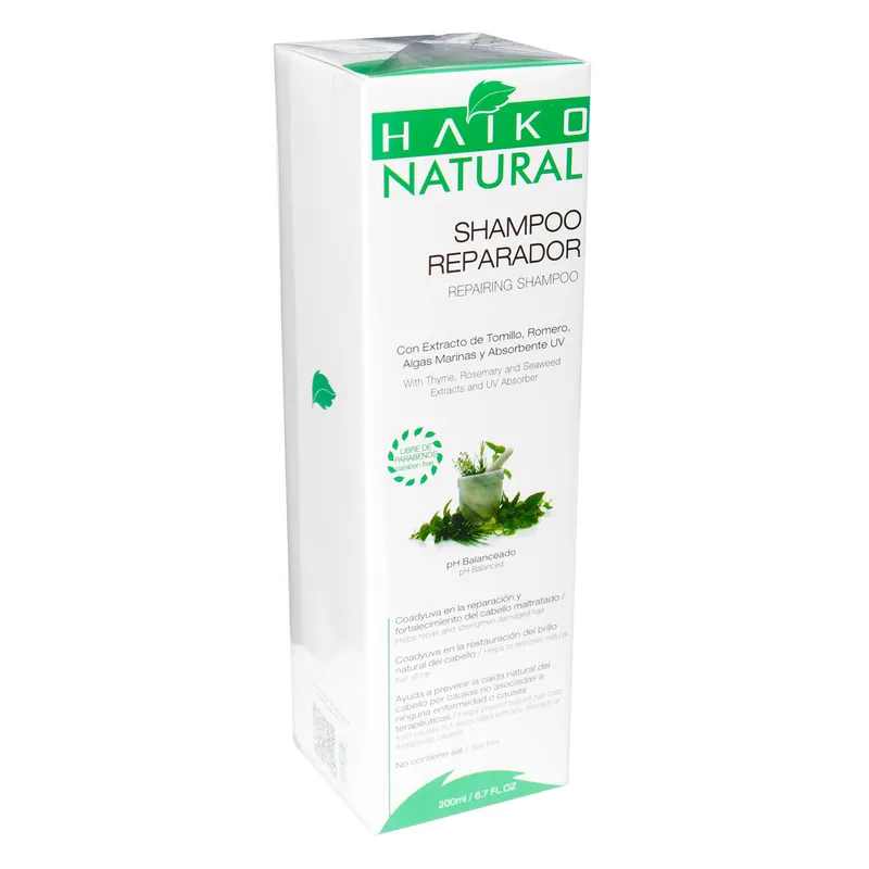 Champú Reparador Natural 200 mL Haiko
