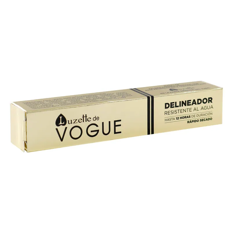 Delineador R Agua Luzette Vogue Negro 8 g